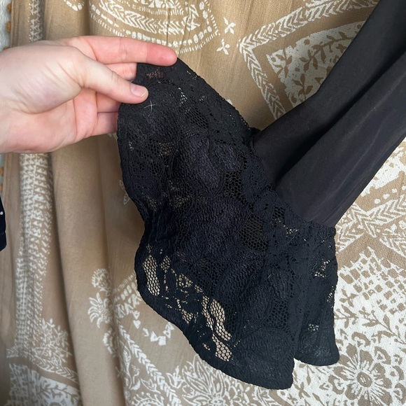 Cinq a Sept Estrella Bodysuit in Black - Picture 3 of 6